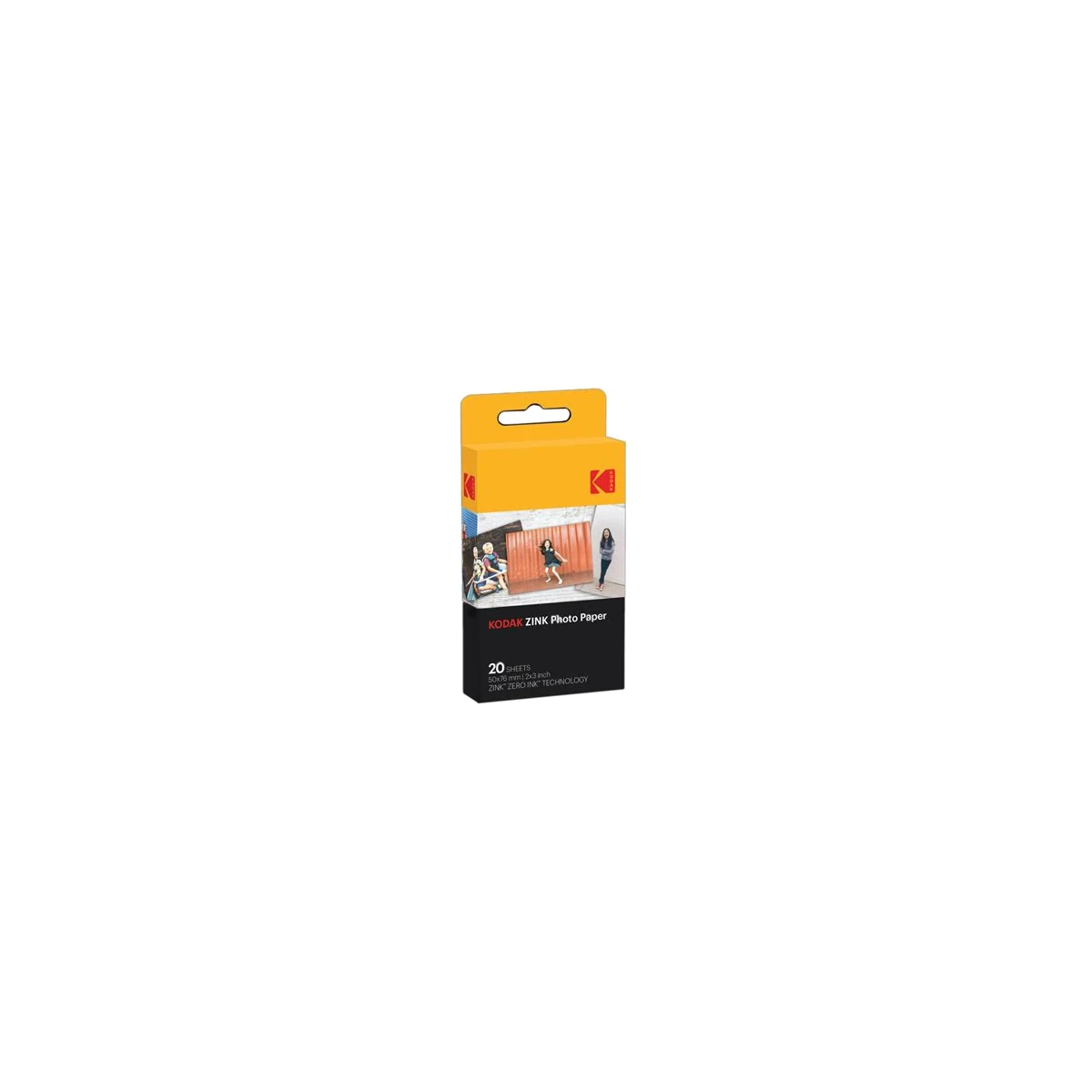 Kodak Zink Paper 2×3 inches Pack 20 sheets