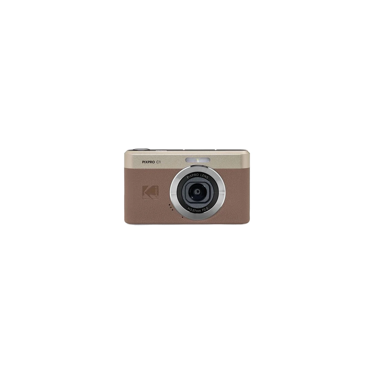 Kodak Pixpro C1 Compact Camera Brown