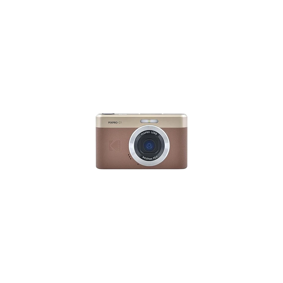 Kodak Pixpro C1 Compact Camera Brown