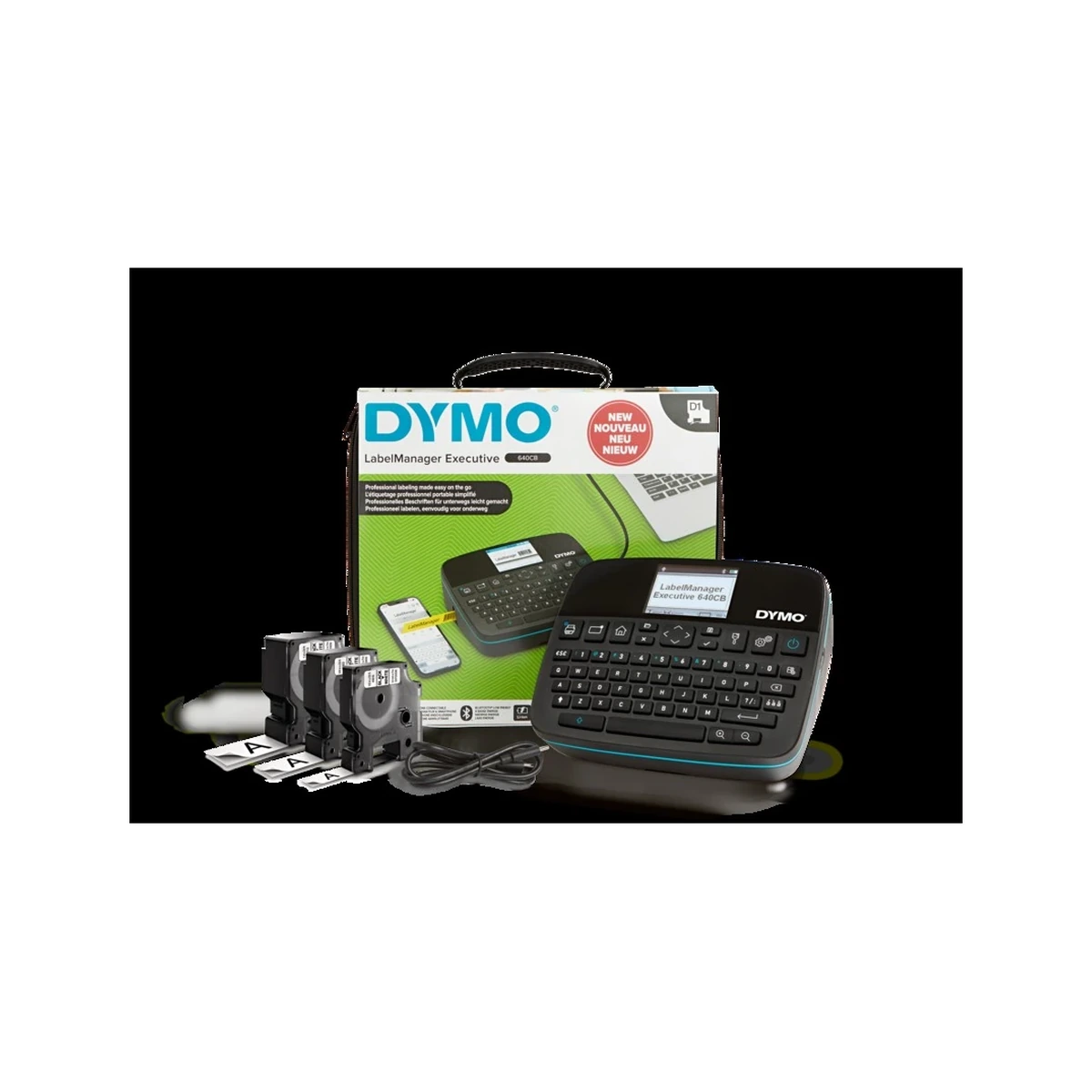 Dymo LabelManager 640CB (2202121) label printer kit
