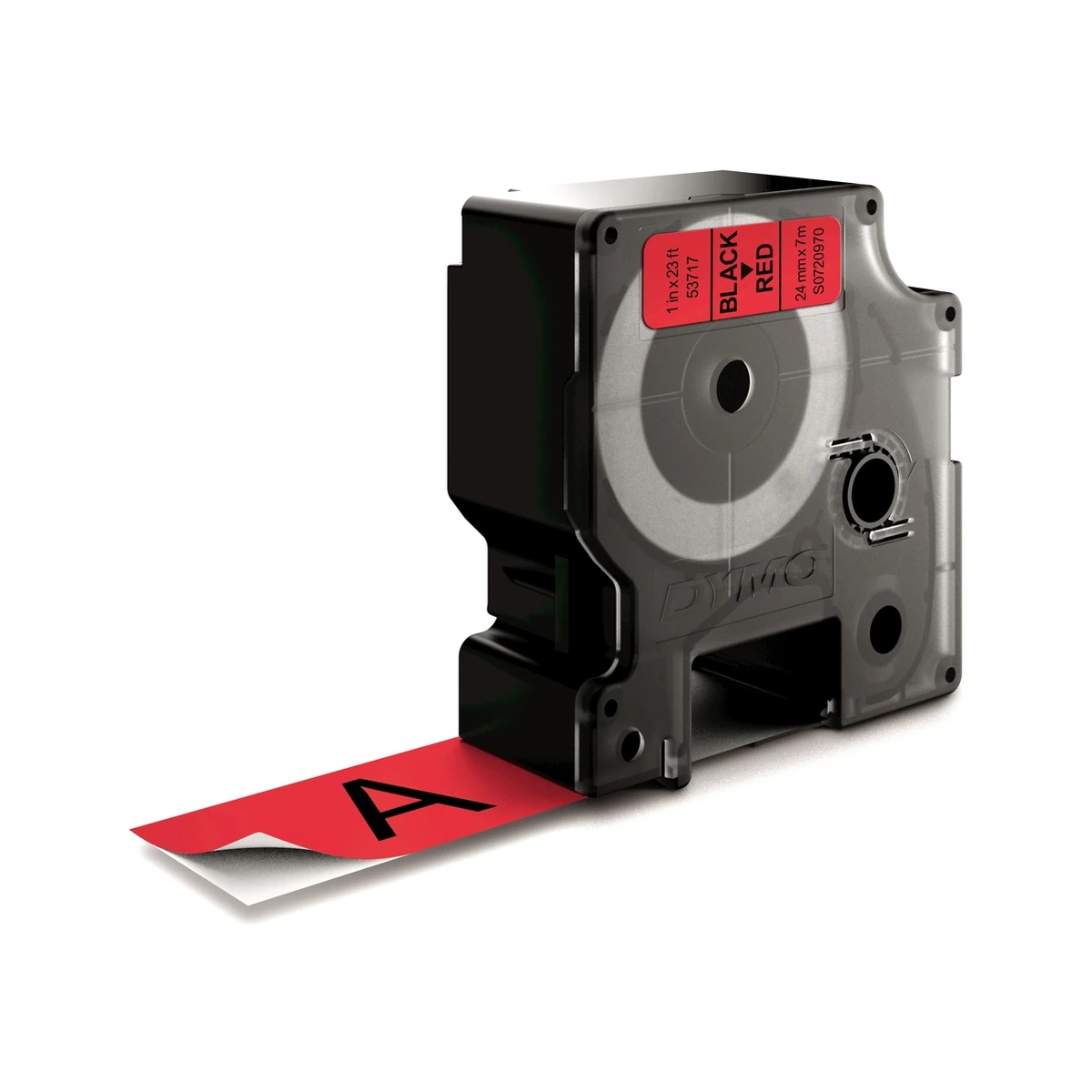 D1 cartridge, 24mmx7m, black/red