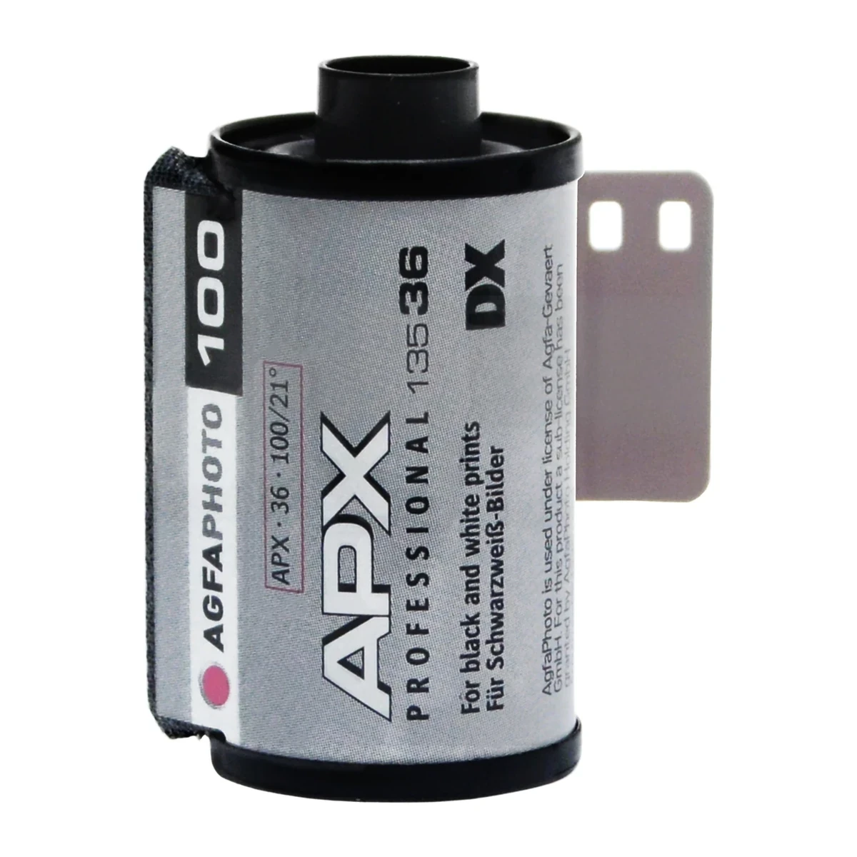 Agfa APX 100-36 35mm Black and White Film