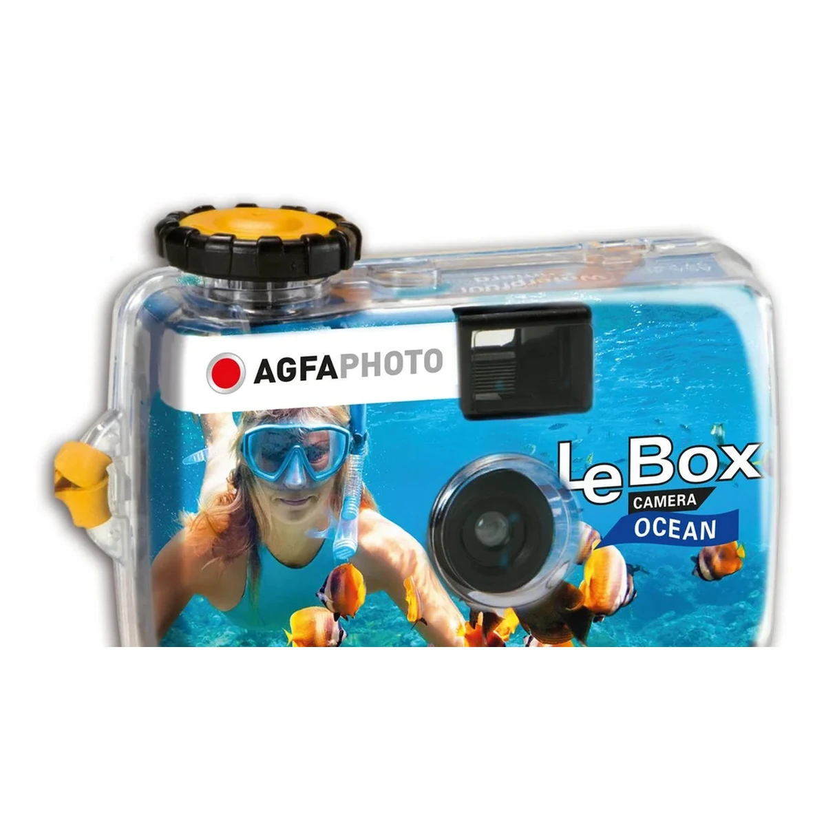 Agfa LeBox 400-27 Ocean Waterproof, Disposable Camera