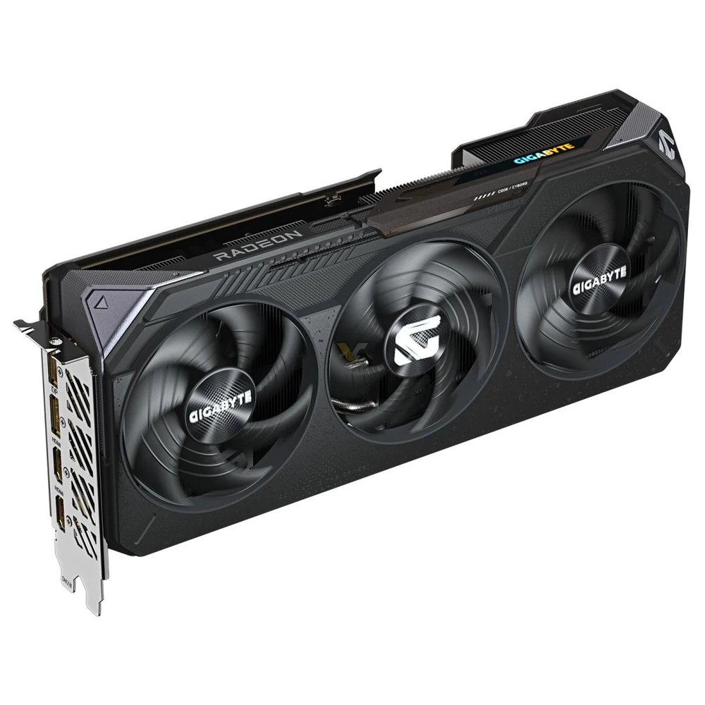 Gigabyte Radeon RX 9070 XT GAMING OC 16G Graphics Card - 16GB GDDR6, 256bit, PCI-E 5.0, 3060 MHz Core Clock, 2 x DisplayPort, 2 x HDMI, GV-R9070XTGAMING OC-16GD