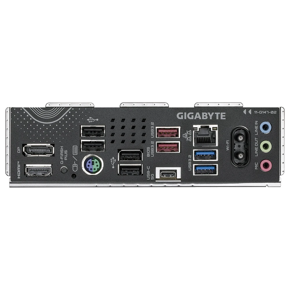Gigabyte B850 EAGLE WIFI6E Motherboard - AMD Ryzen 9000 Series CPUs, 8+2+2 Phases Digital VRM, up to 8200MHz DDR5 (OC), 1xPCIe 5.0 + 2xPCIe 4.0 M.2, GbE LAN, WIFI 6E, USB 3.2 Gen 2