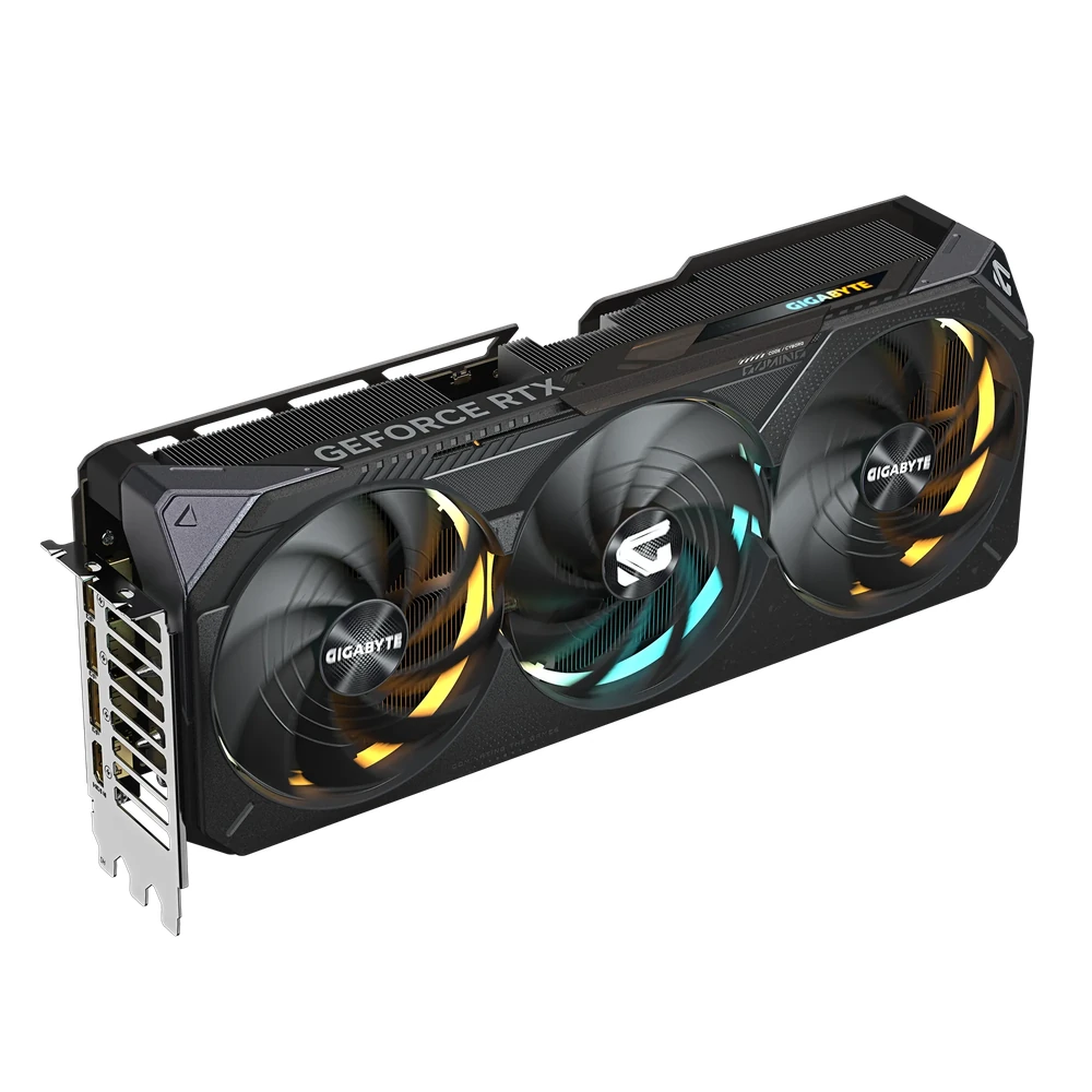 Gigabyte GeForce RTX 5080 GAMING OC 16G Graphics Card - 16GB GDDR7, 256bit, PCI-E 5.0, 2730MHz Core Clock, 3 x DisplayPort, 1 x HDMI, GV-N5080GAMING OC-16GD