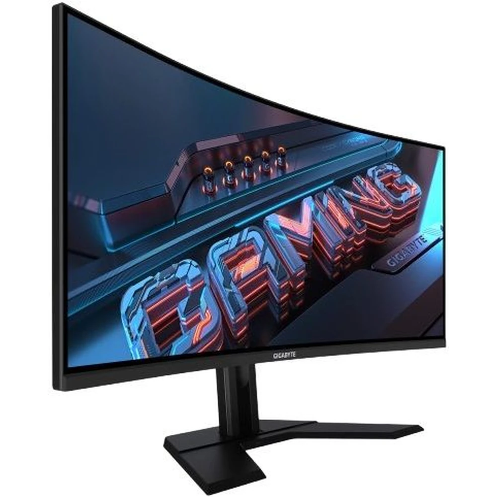 Gigabyte G34WQCP 34" WQHD Curved Gaming Monitor - 3440 x 1440, 1500R, 180Hz, 1ms, 350 cd/m2, AMD FreeSync Premium, DisplayHDR 400, HDMI 2.0, DisplayPort 1.4