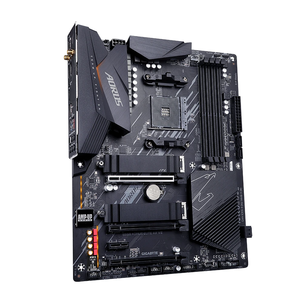 Gigabyte B550M AORUS Elite AX (AM4/ AMD/ B550/ Micro ATX/Single M.2/ SATA 6Gb/s/USB 3.2 Gen 1/ Realtek GbE LAN/PCIe 4.0/ Motherboard)