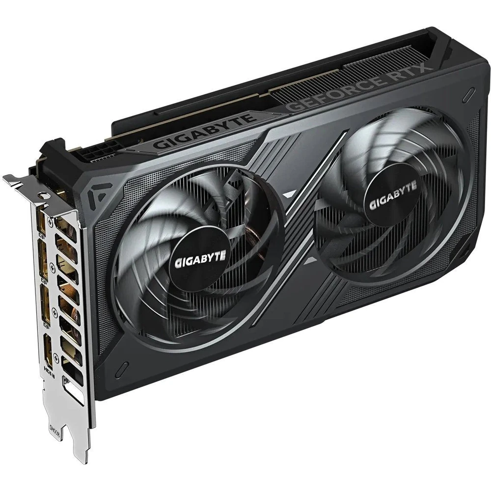 Gigabyte GeForce RTX 5060 WINDFORCE MAX OC 8G Graphics Card – 8GB GDDR7, 128bit, PCI-E 5.0, 2512MHz Core Clock, 3 x DP, 1 x HDMI, NVIDIA DLSS 4, GV-N5060WF2MAX OC-8GD