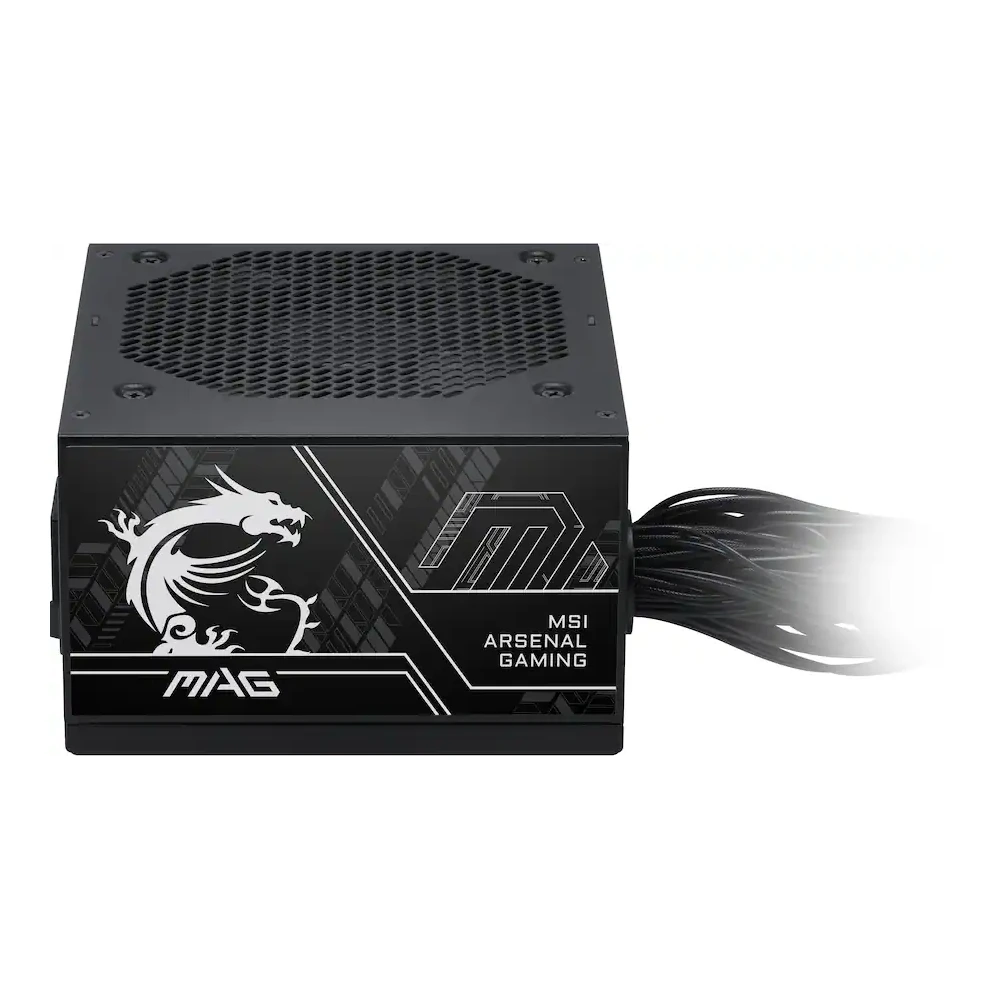 MSI MAG A650GL Power Supply Unit 650 W 20+4 Pin ATX ATX Black