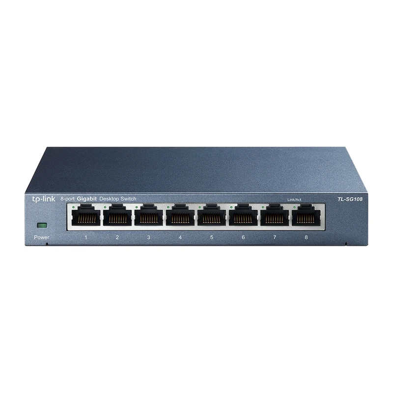 8 port Steel Gigabit Switch