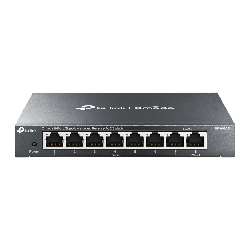 8-Port Gigabit Managed Reverse PoE Switch