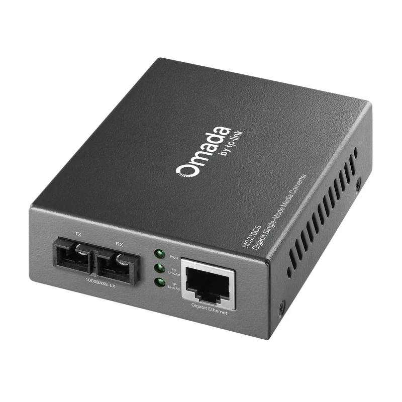 RJ45 to single-mode SC fiber Converter