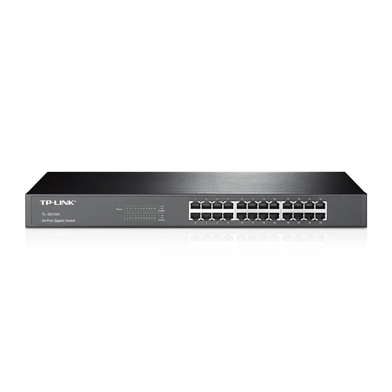 24 Gigabit Switch, 19-inch rack-mount