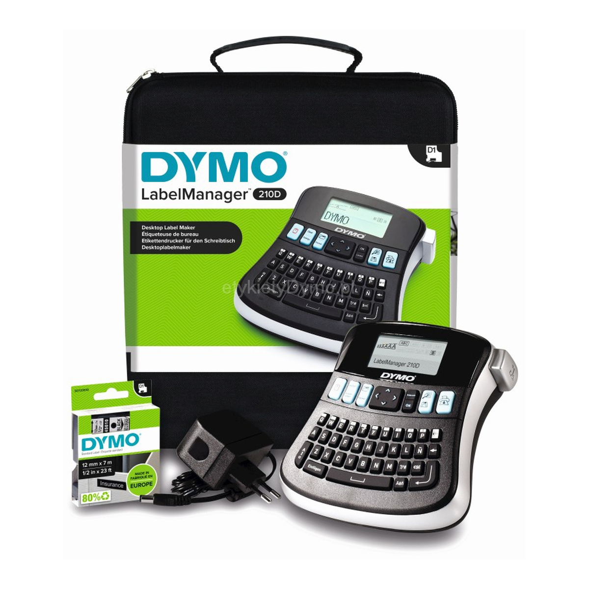 Dymo LM 210D QWY 12MM KIT