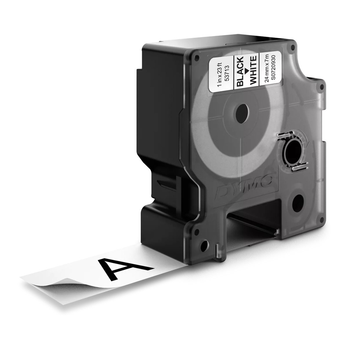Dymo D1 cassette, 24mmx7m, black/white