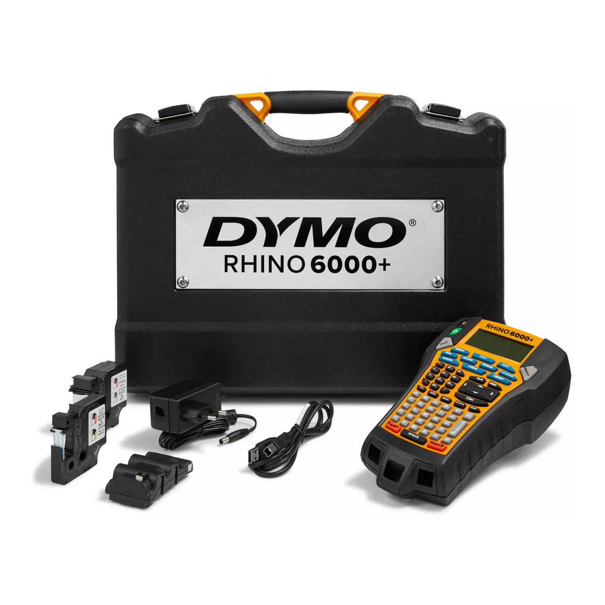 Dymo RHINO 6000+ kit in carrying case