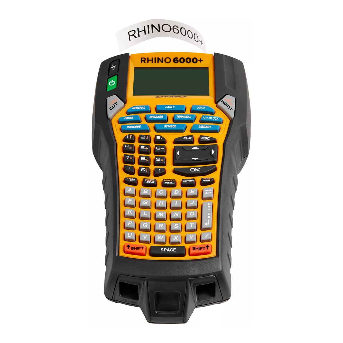 Dymo RHINO 6000+ kit in carrying case