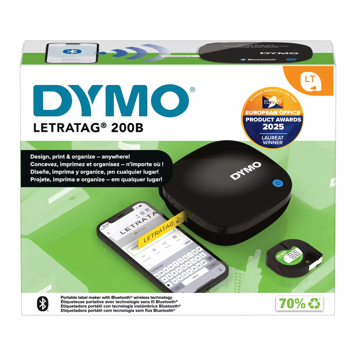 Dymo Letratag 200B