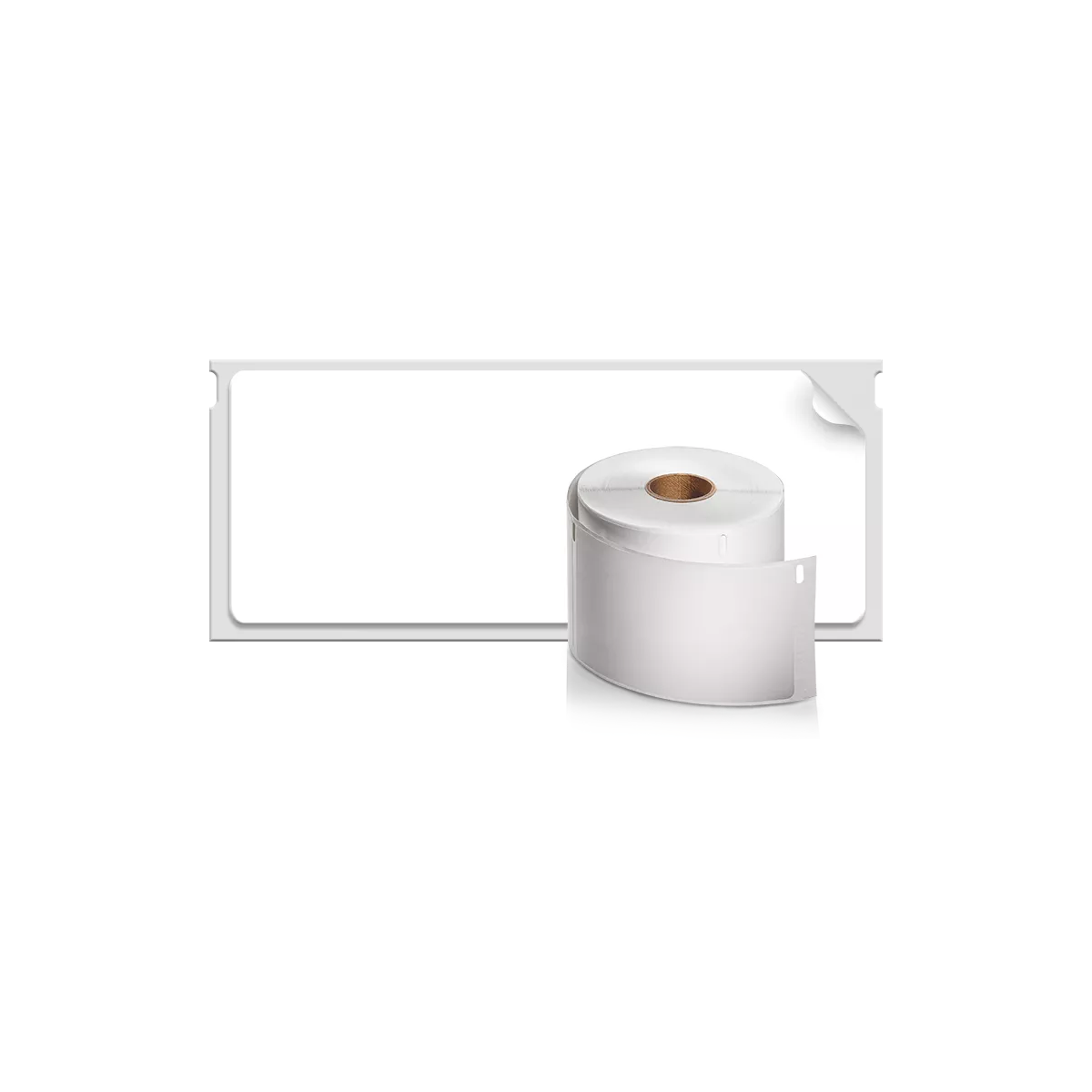 Dymo large LW address label, white paper, 89x36mm, 260 labels/roll