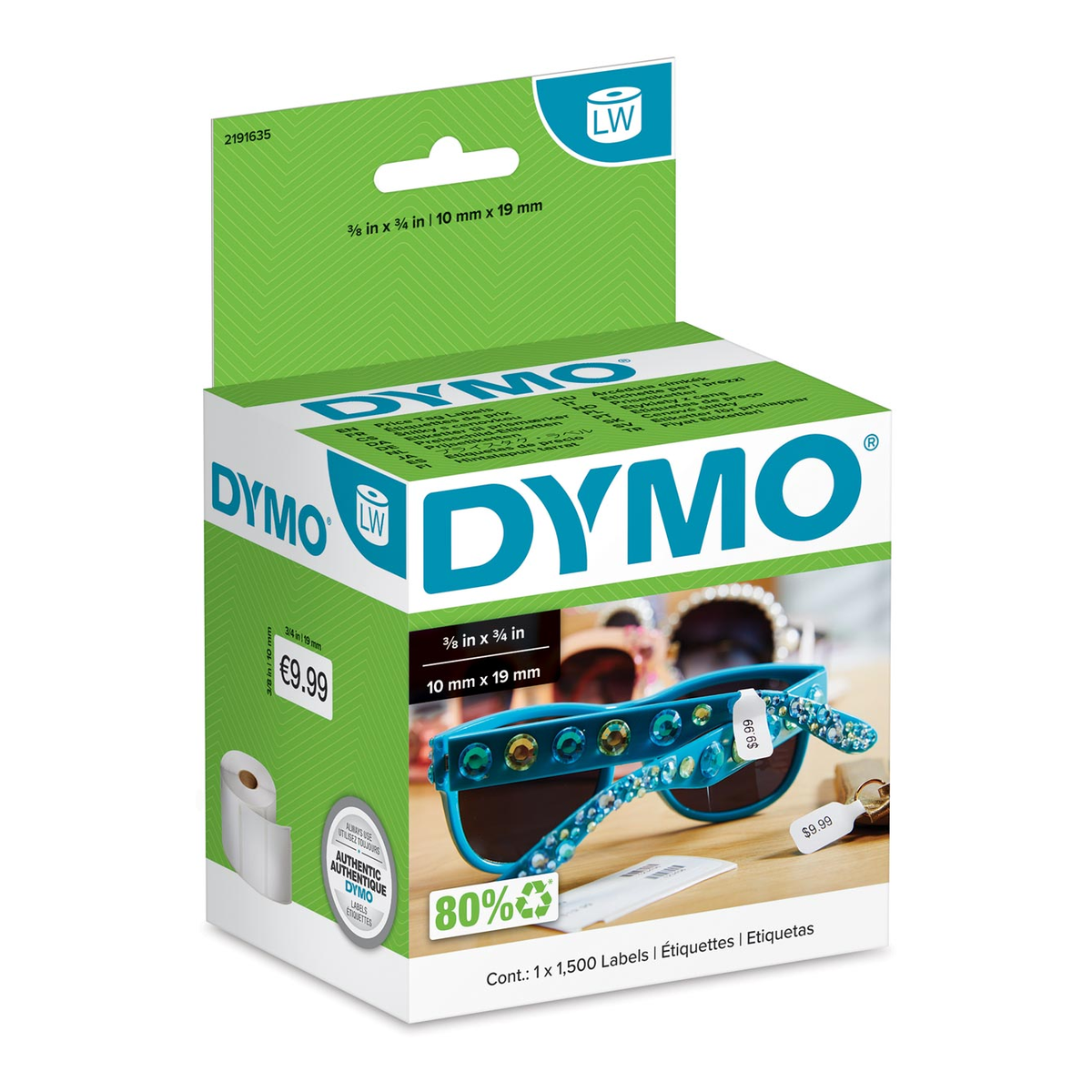 Dymo JEWELRY/PRICE TAG LABEL 54 x 11 mm
