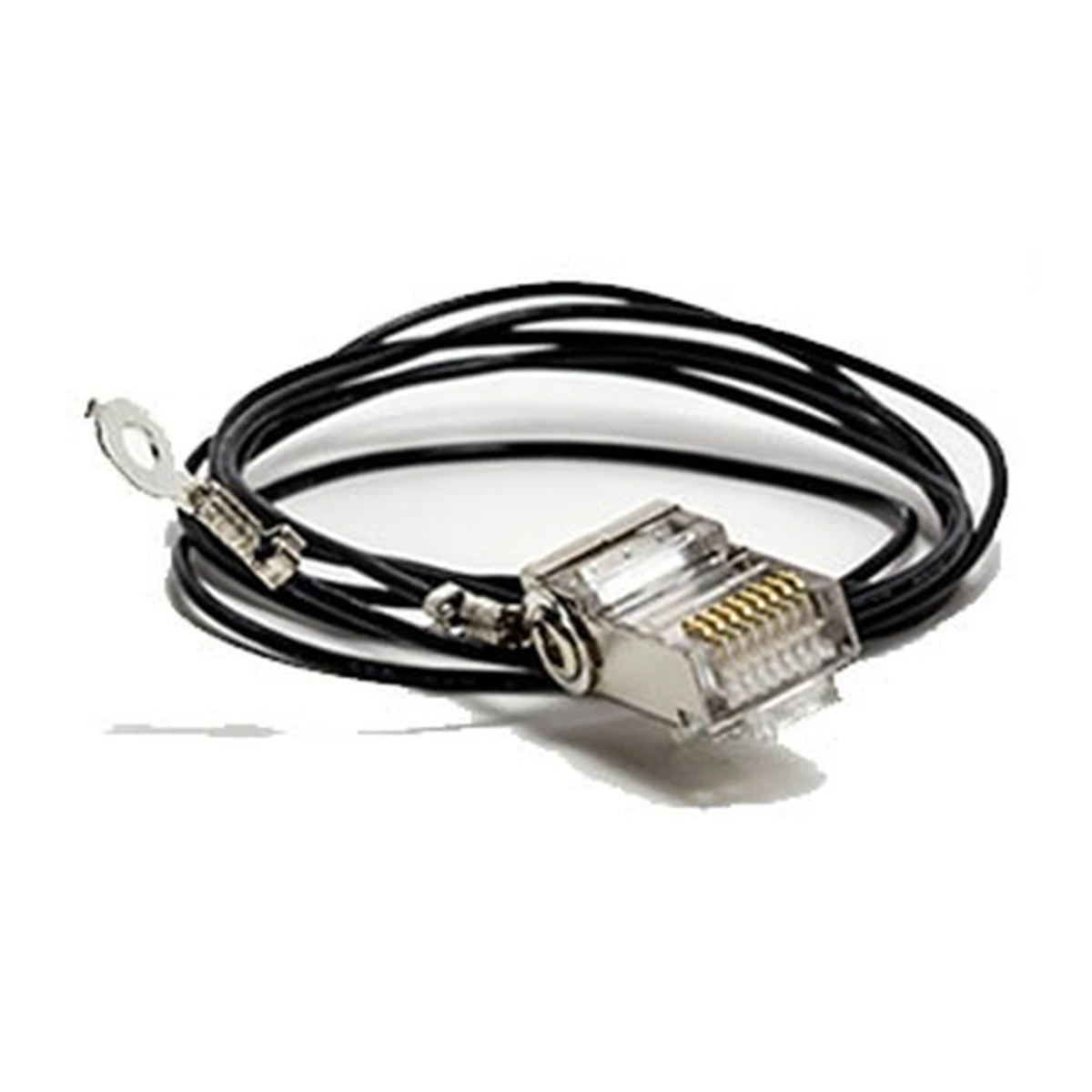 Ubiquiti connector STP RJ45 with ground wire, Cat6, 8p8c, wire, pleated, AWG24