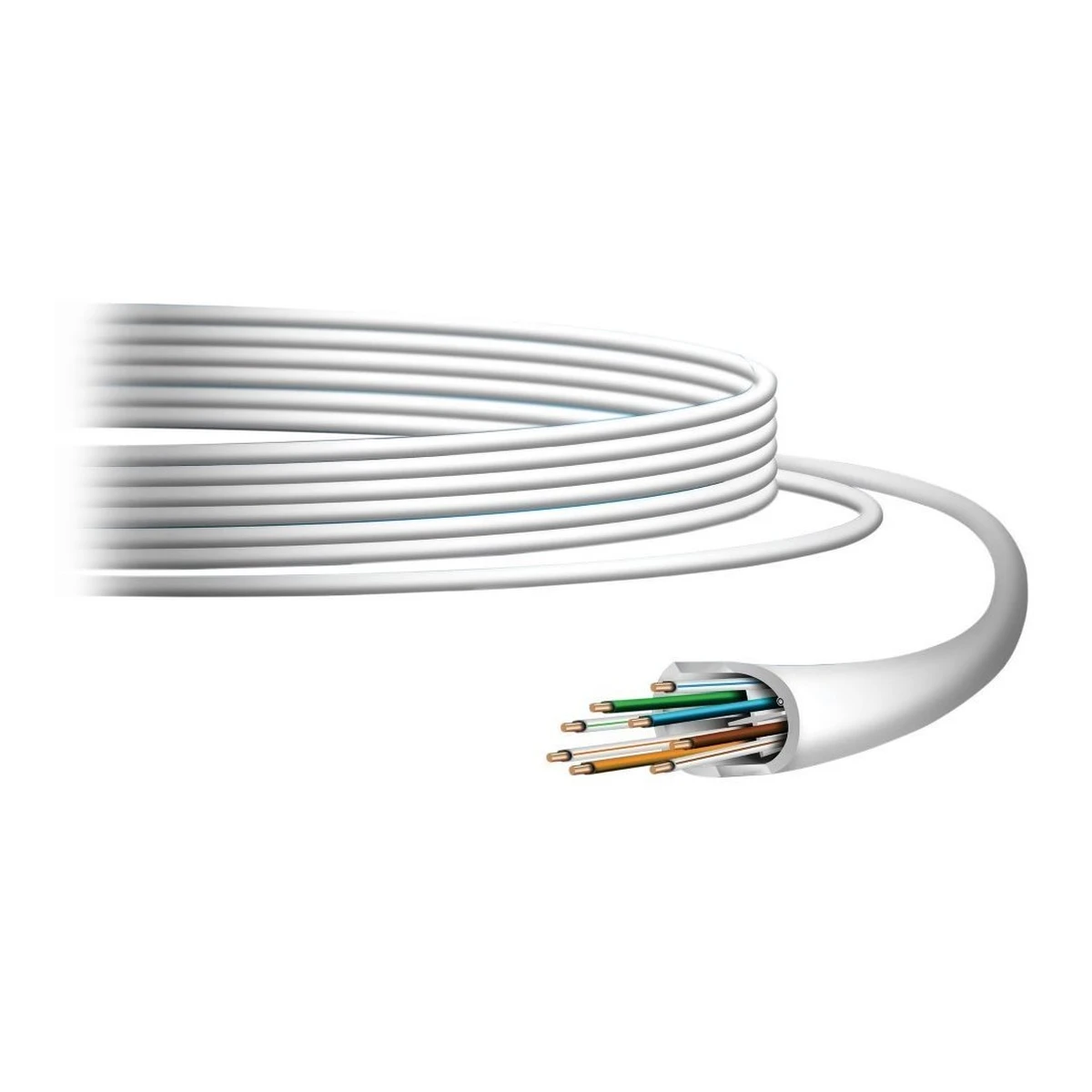 Ubiquiti U-Cable-C6-CMR, UniFi Cable, CAT6, CMR, 23 AWG, 305m