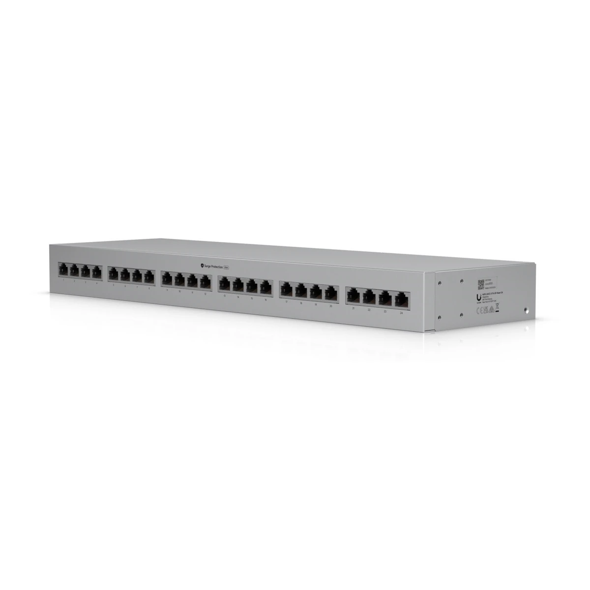 Ubiquiti UACC-ETH-SP-Panel-24 – Ethernet Surge Protector, rack-mount panel