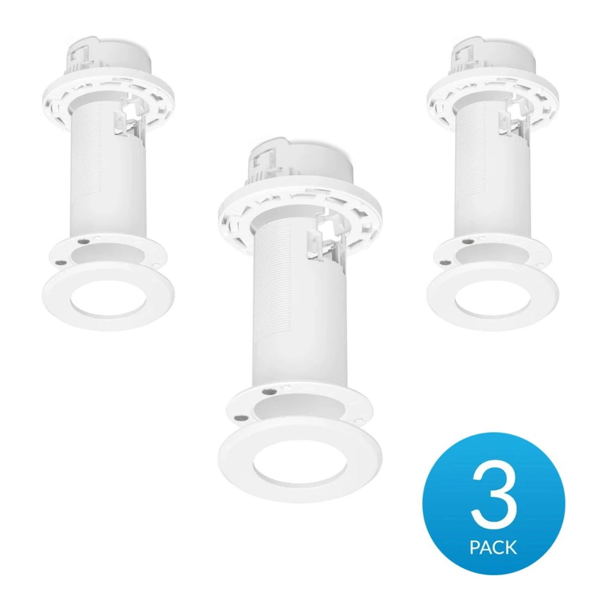 Ubiquiti FlexHD-CM-3, Ceiling Mount for UniFi FlexHD and U6-Mesh, 3-pack