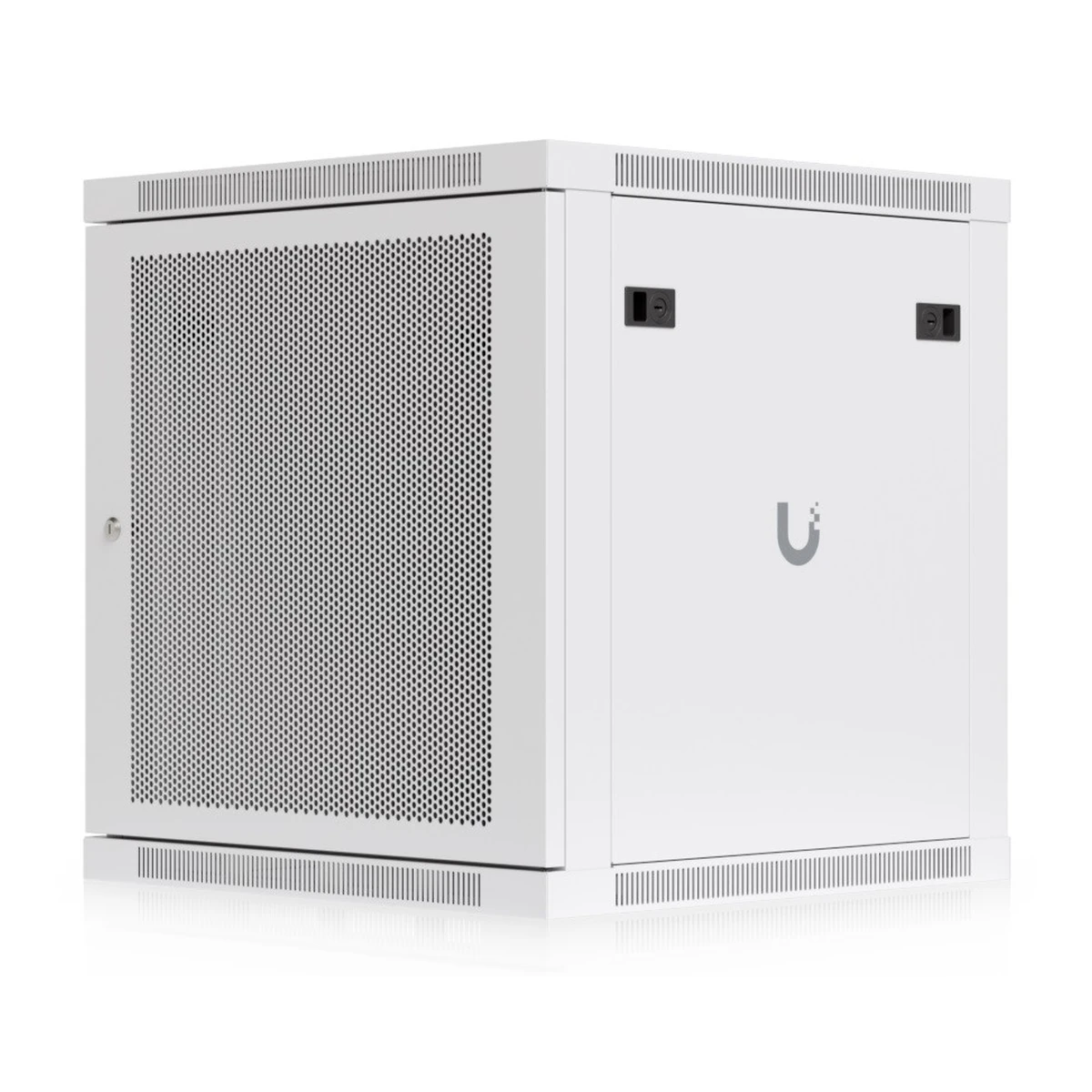 Ubiquiti 12U Rack Cabinet, Wall mount, 600mm, perforated door