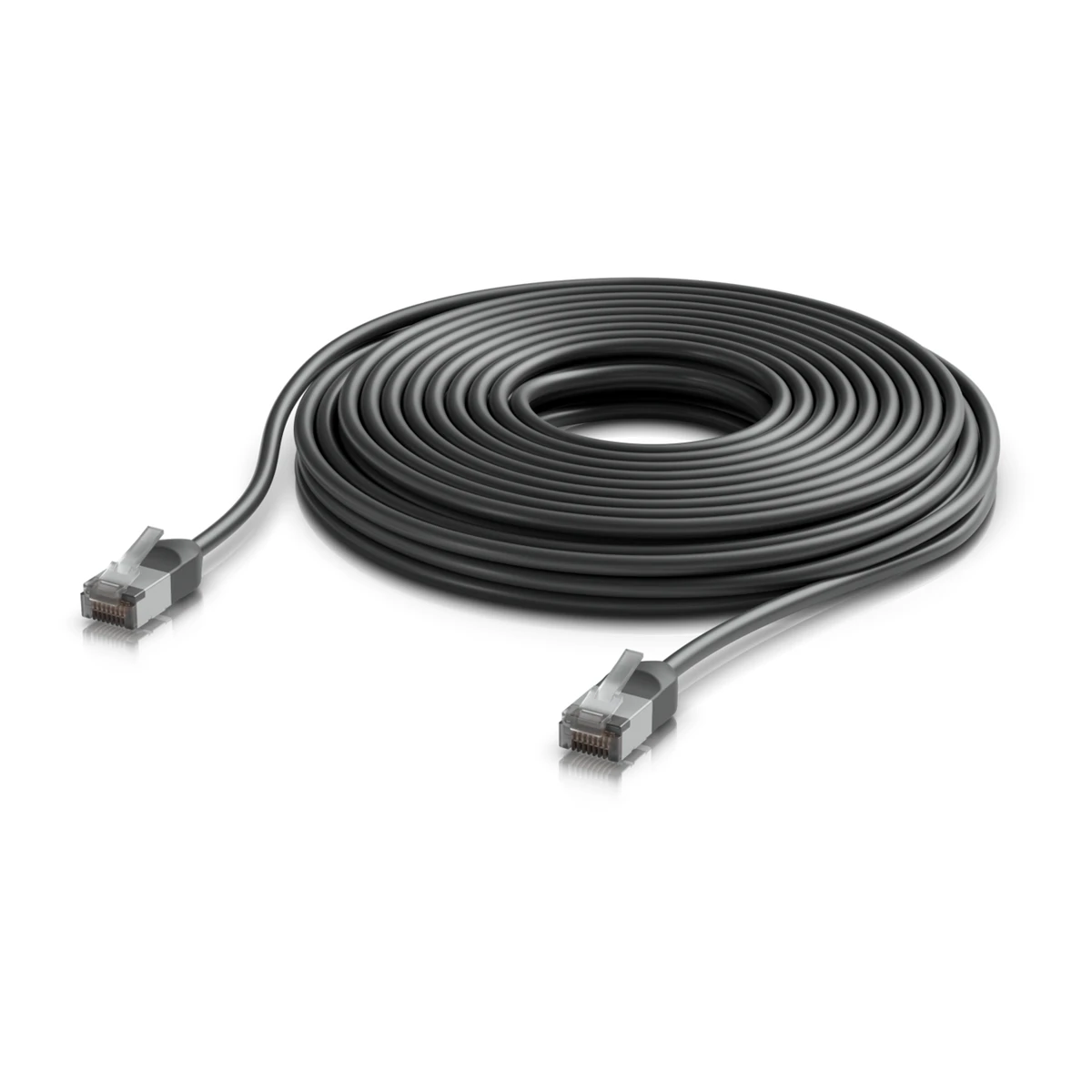 Ubiquiti UACC-Cable-Patch-Outdoor-C6A-12M-BK, Outdoor Cat6a patch cable, 12m, black