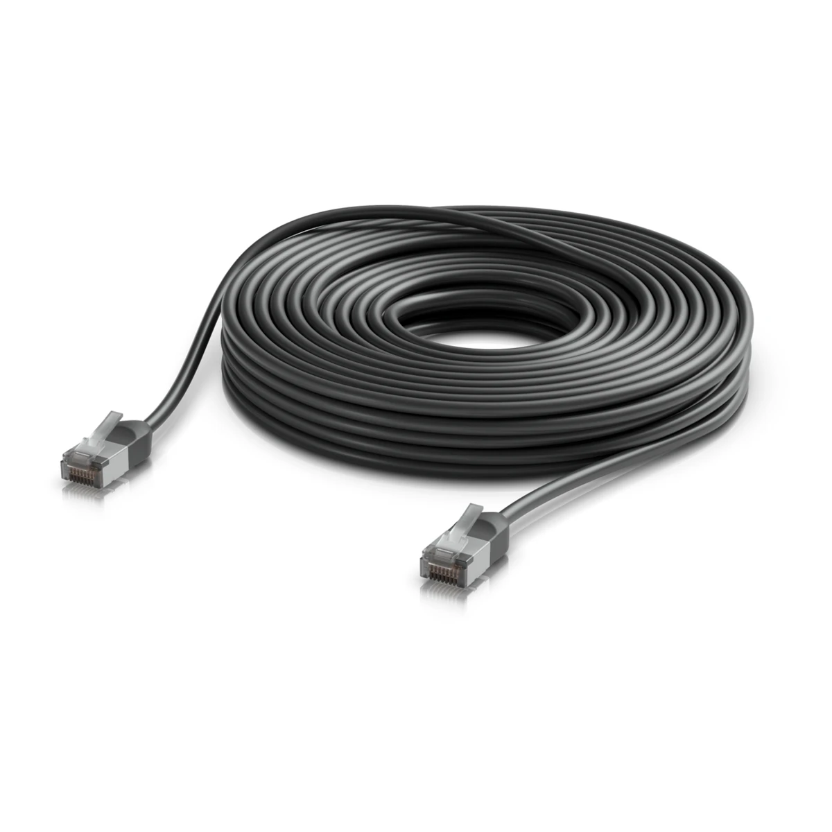 Ubiquiti UACC-Cable-Patch-Outdoor-C6A-15M-BK, Outdoor Cat6a patch cable, 15m, black