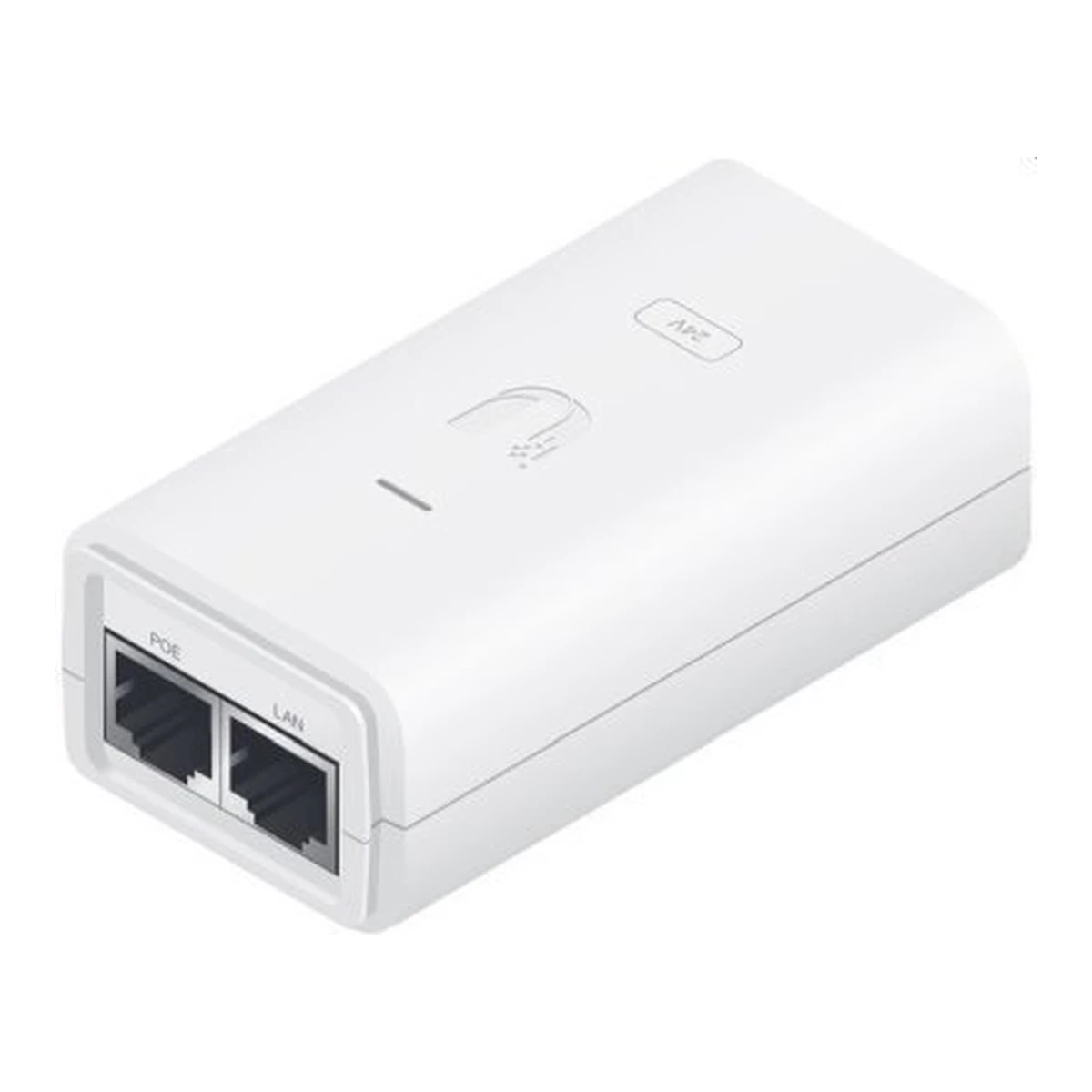 Ubiquiti POE-24-24W-G-WH, Gigabit PoE Injector, 24V/1A (24W), white