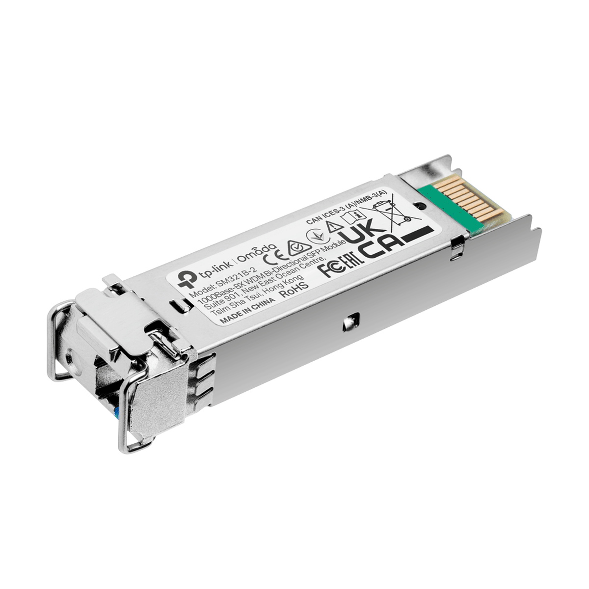 TP-Link Gigabit Single-Mode WDM Bi-Directional SFP Module — 2km range