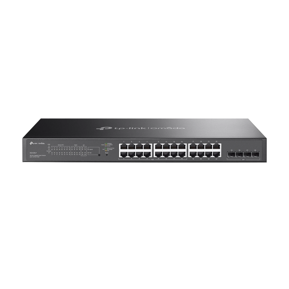 TP-Link Omada 28-Port Gigabit Smart Switch with 16-Port PoE+ — 150 W PoE Power
