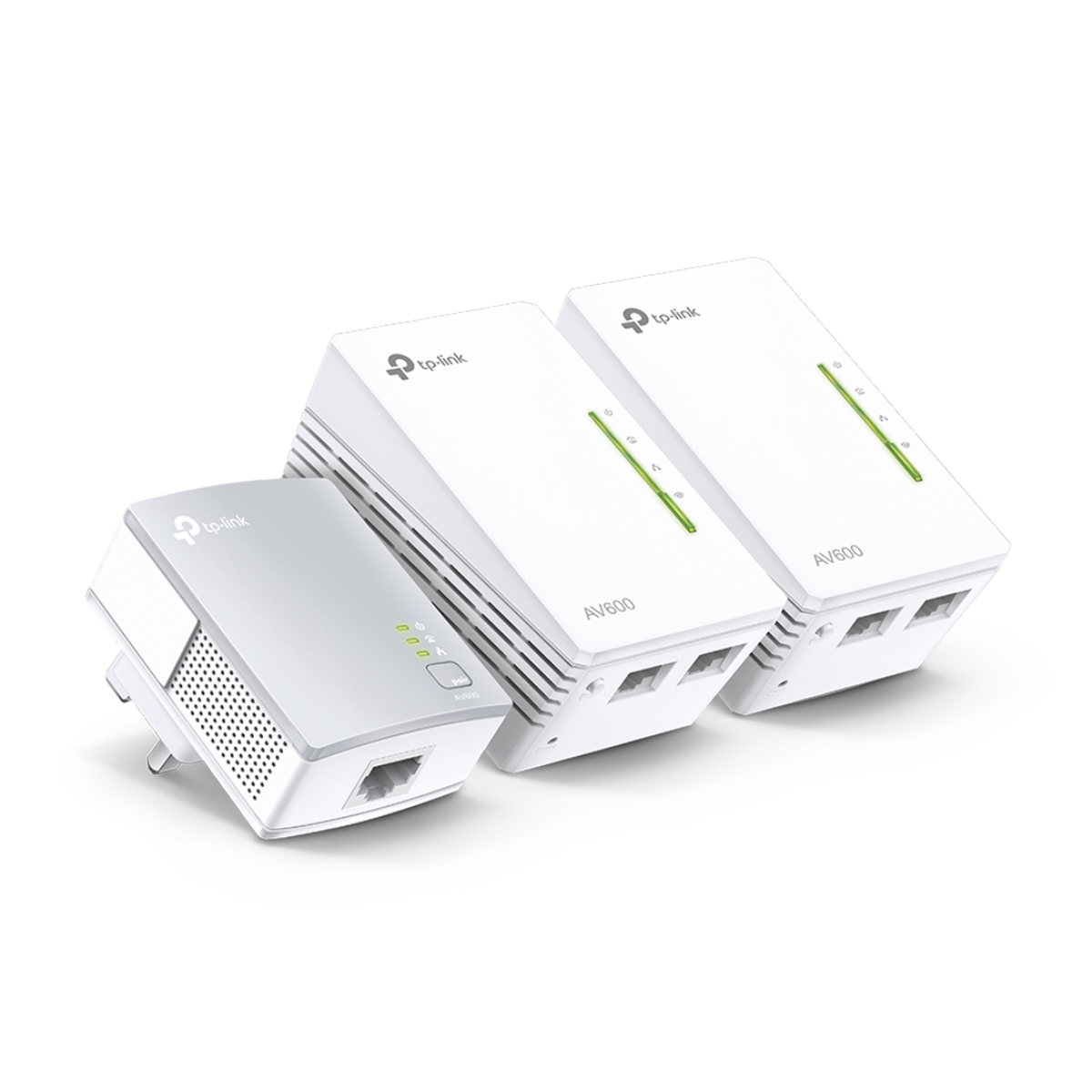 TP-Link TL-WPA4220 Powerline Wi-Fi Range Extender Triple Kit (3-Pack)
