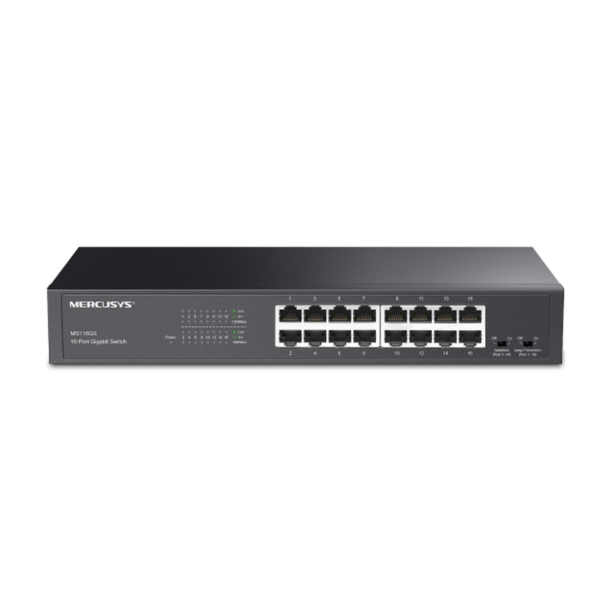TP-Link Mercusys MS116GS 16-Port Gigabit Desktop/Rackmount Switch