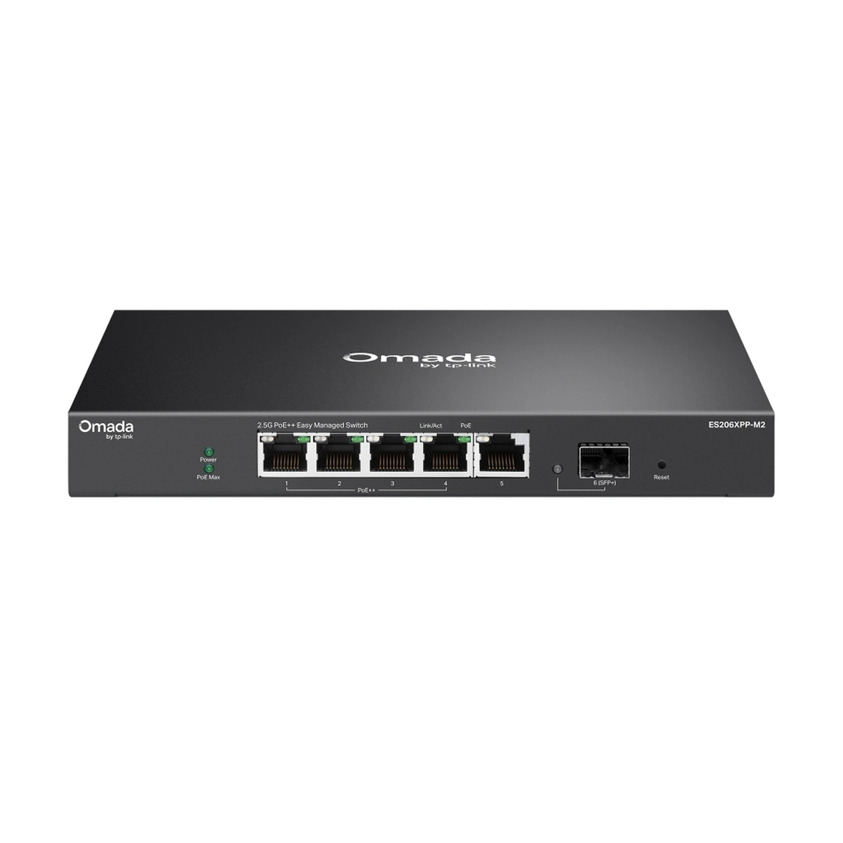 TP-Link Omada 5-Port 2.5GBASE-T and 1-Port 10GE SFP+ Easy Managed Switch with 4-Port PoE++