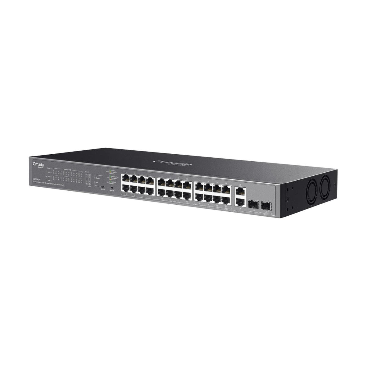 TP-Link Omada 28-Port Gigabit Easy Managed Switch with 24-Port PoE+ (ES228GP)