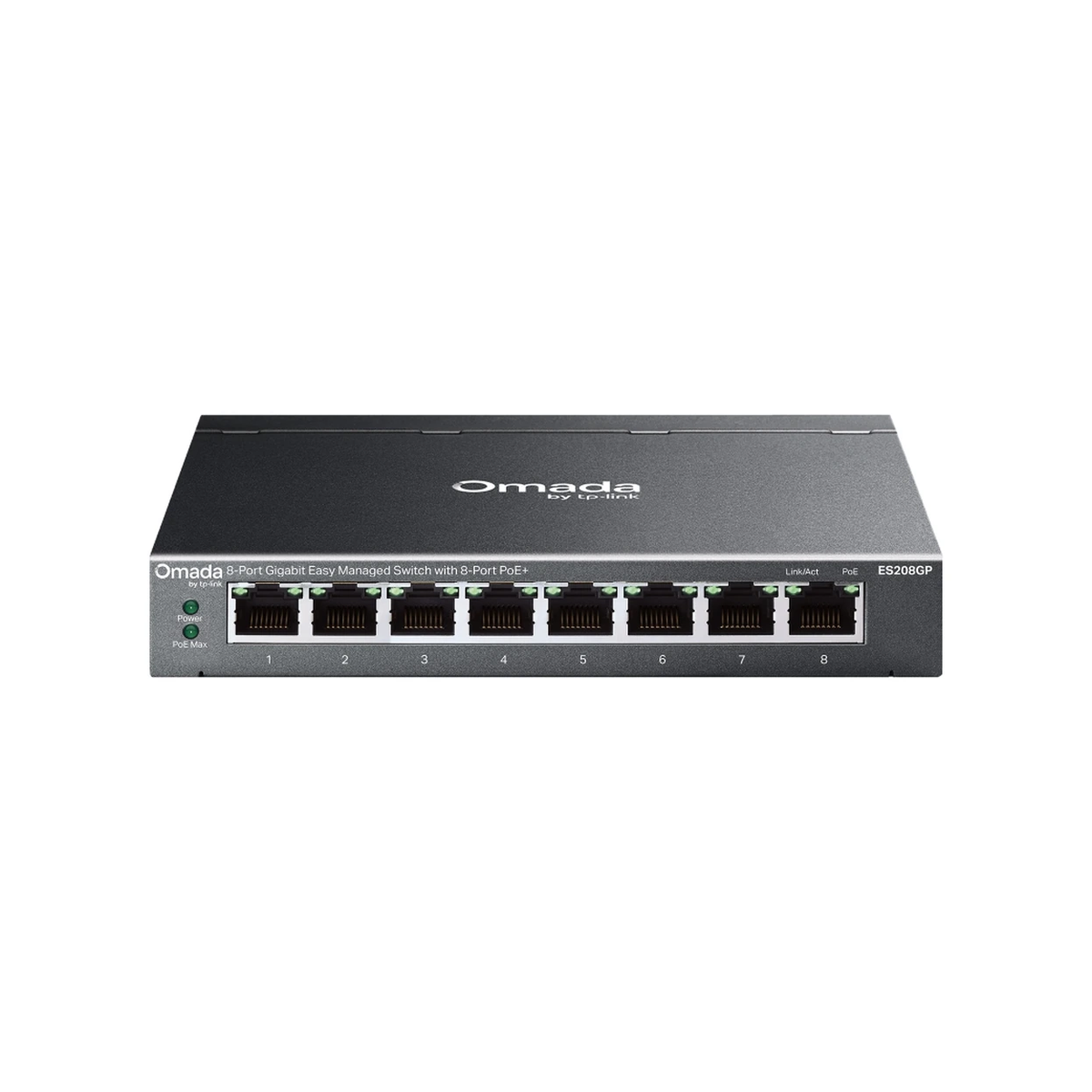 TP-Link Omada 8-Port Gigabit Easy Managed Switch with 8-Port PoE+