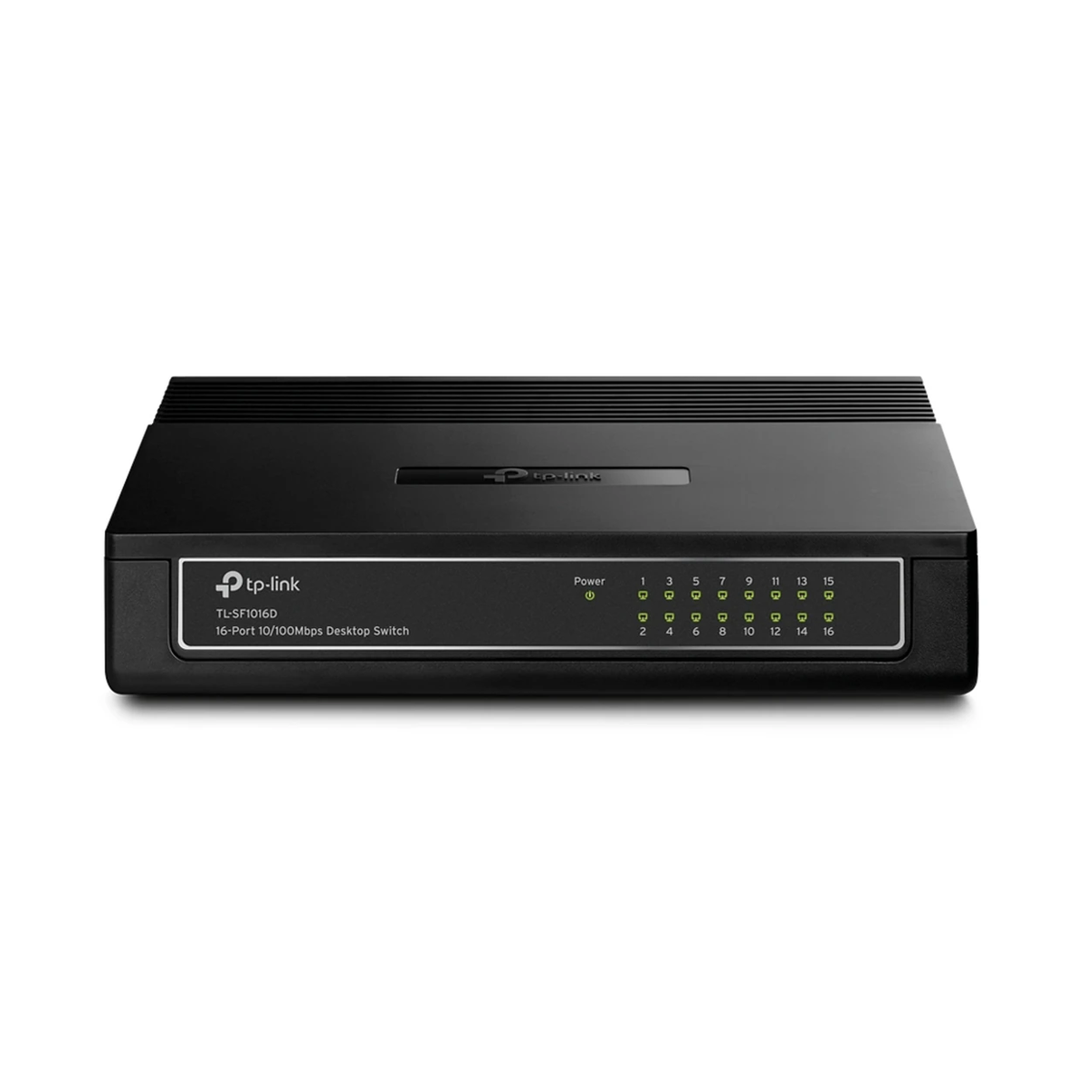 TP-Link 16-port 10/100M Desktop Switch,16 10/100M RJ45 ports, Plastic case