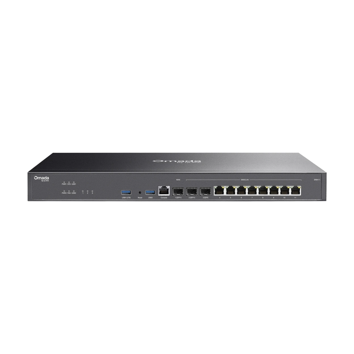 TP-Link Omada VPN Router with 10G Ports — 1× 10G SFP+ WAN Port