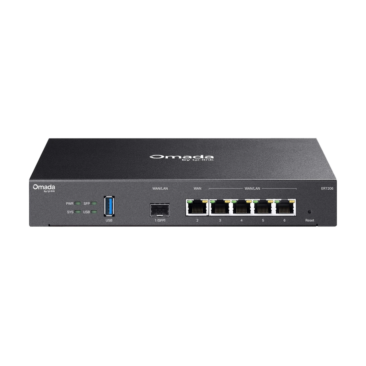 TP-Link SafeStream™ Gigabit Multi-WAN VPN Router — 1× Gigabit SFP WAN Port