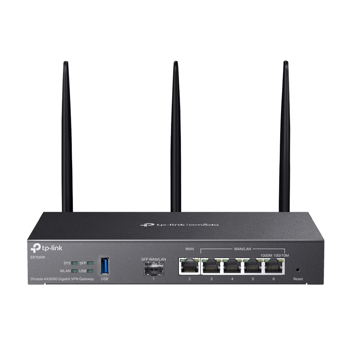 TP-Link Omada AX3000 Gigabit VPN Router — 1× Gigabit SFP WAN/LAN Port