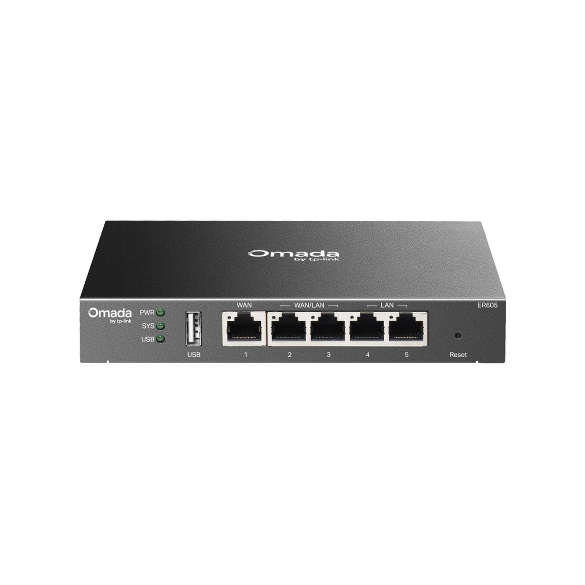 TP-Link SafeStream™ Gigabit Multi-WAN VPN Router — 1× Gigabit WAN Port + 3× Gigabit WAN/LAN Ports + 1× Gigabit LAN Port